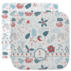 Winter Facecloth / Wash Cloth (Personalized)