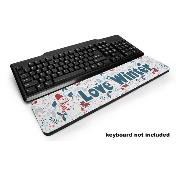 Custom Winter Keyboard Wrist Rest (Personalized)