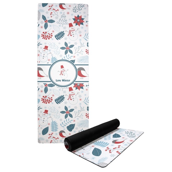 Custom Winter Yoga Mat (Personalized)