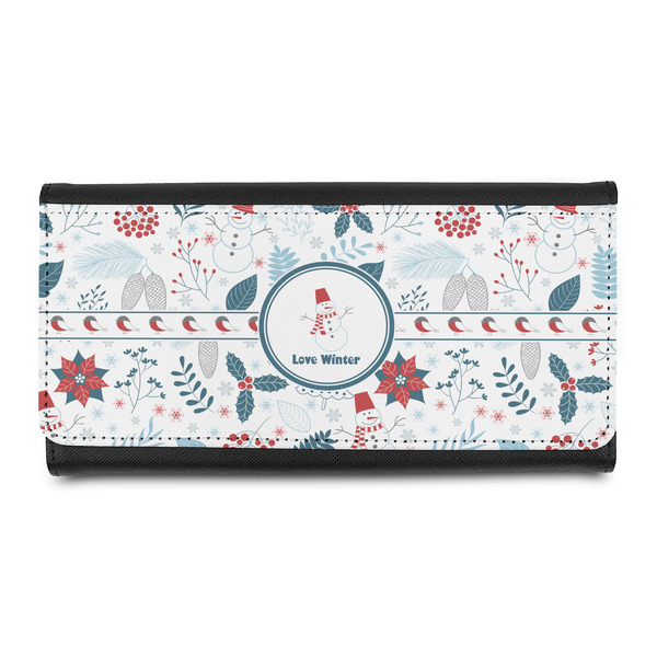 Custom Winter Leatherette Ladies Wallet (Personalized)