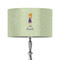 Custom Character (Woman) 12" Drum Lamp Shade - Fabric (Personalized)