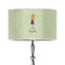 Custom Character (Woman) 12" Drum Lampshade - ON STAND (Poly Film)