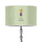 Custom Character (Woman) 12" Drum Lamp Shade - Poly-film (Personalized)