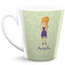 Custom Character (Woman) 12 Oz Latte Mug - Front Full