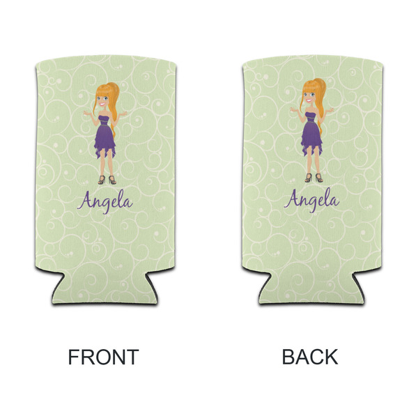 Custom Character (Woman) 12oz Tall Can Sleeve - APPROVAL