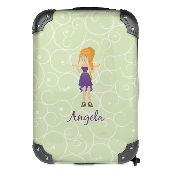 Custom Character (Woman) 13" Hard Shell Backpacks - FRONT