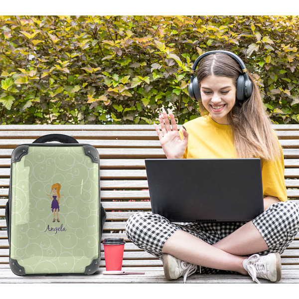 Custom Character (Woman) 15" Backpack - LIFESTYLE