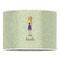 Custom Character (Woman) 16" Drum Lampshade - FRONT (Poly Film)