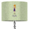 Custom Character (Woman) 16" Drum Lamp Shade - Fabric (Personalized)