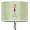 Custom Character (Woman) 16" Drum Lampshade - ON STAND (Poly Film)