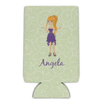 Custom Character (Woman) Can Cooler (Personalized)