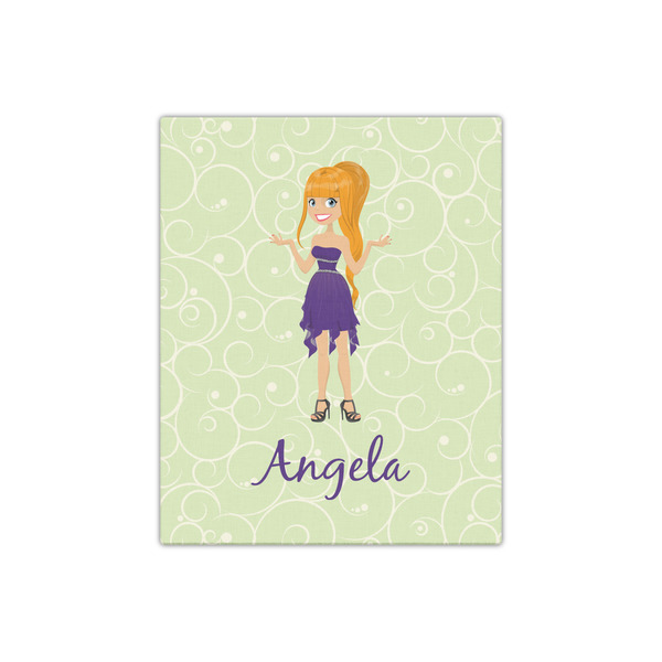 Custom Character (Woman) 16x20 - Canvas Print - Front View