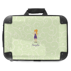 Custom Character (Woman) Hard Shell Briefcase - 18" (Personalized)
