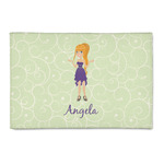 Custom Character (Woman) Patio Rug (Personalized)