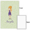 Custom Character (Woman) 20x30 - Matte Poster - Front & Back