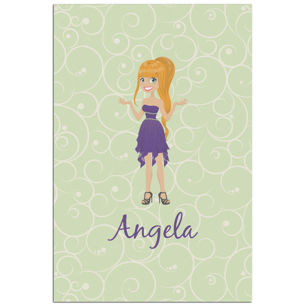 Custom Custom Character (Woman) Poster - Matte - 24x36 (Personalized)