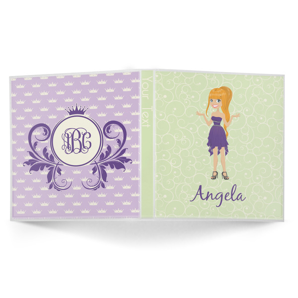 Custom Character (Woman) 3-Ring Binder Approval- 1in