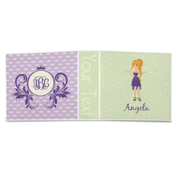 Custom Character (Woman) 3-Ring Binder Approval- 3in