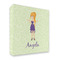 Custom Character (Woman) 3 Ring Binder - Full Wrap - 2" (Personalized)