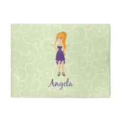 Custom Character (Woman) Area Rug (Personalized)