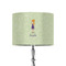 Custom Character (Woman) 8" Drum Lamp Shade - Fabric (Personalized)