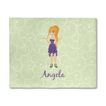 Custom Character (Woman) 8' x 10' Indoor Area Rug (Personalized)