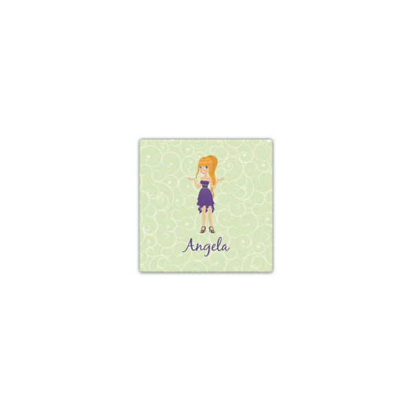 Custom Character (Woman) 8x8 - Canvas Print - Front View