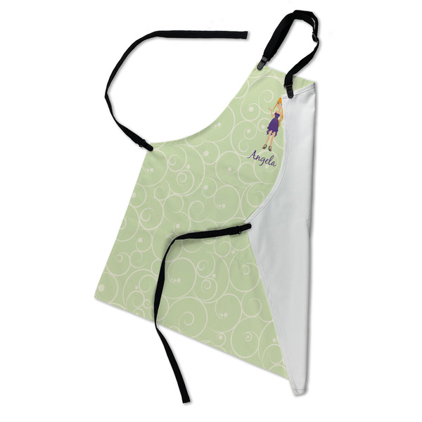 Custom Character (Woman) Apron - Folded