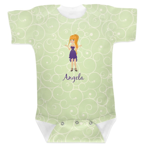 Custom Custom Character (Woman) Baby Bodysuit 6-12 (Personalized)