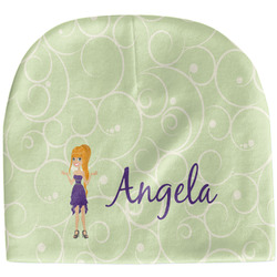 Custom Character (Woman) Baby Hat (Beanie) (Personalized)