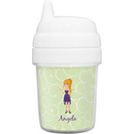 Custom Character (Woman) Baby Sippy Cup (Personalized)