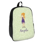 Custom Character (Woman) Kids Backpack (Personalized)