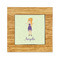 Custom Character (Woman) Bamboo Trivet with Ceramic Tile Insert (Personalized)