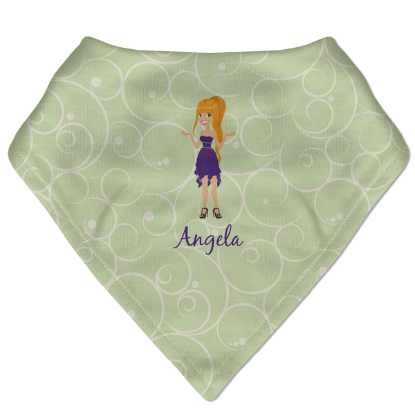 Custom Custom Character (Woman) Bandana Bib (Personalized)