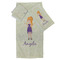 Custom Character (Woman) Bath Towel Set - 3 Pcs (Personalized)