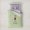 Custom Character (Woman) Duvet Cover Set - Twin XL (Personalized)