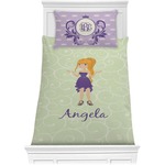 Custom Character (Woman) Comforter Set - Twin (Personalized)