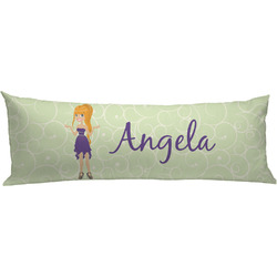 Custom Character (Woman) Body Pillow Case (Personalized)