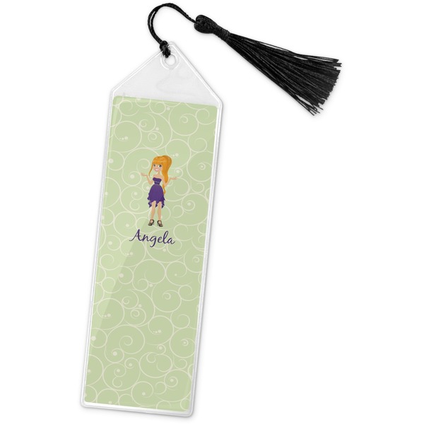 Custom Custom Character (Woman) Book Mark w/Tassel (Personalized)