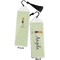Custom Character (Woman) Bookmark with tassel - Front and Back