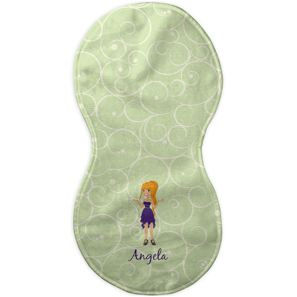 Custom Character (Woman) Burp Peanut Shaped Flat