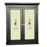 Custom Character (Woman) Cabinet Decal - Custom Size (Personalized)