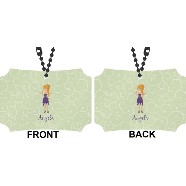 Custom Character (Woman) Car Ornament - Berlin (Approval)