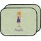 Custom Character (Woman) Car Floor Mats (Back Seat) (Personalized)