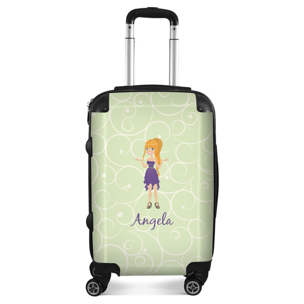 Custom Custom Character (Woman) Suitcase (Personalized)
