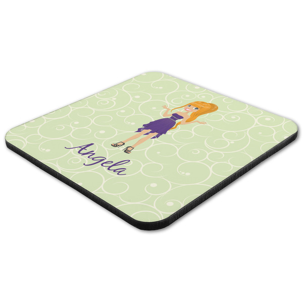 Custom Character (Woman) Coaster Set - FLAT (one)