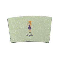 Custom Character (Woman) Coffee Cup Sleeve (Personalized)