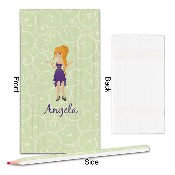 Custom Character (Woman) Colored Pencils - Approval