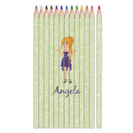 Custom Character (Woman) Colored Pencils (Personalized)
