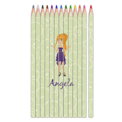 Custom Character (Woman) Colored Pencils (Personalized)
